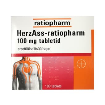 HERZASS-RATIOPHARM 100MG TBL 100MG N100