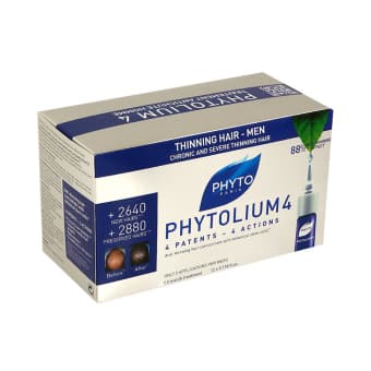 PHYTO vahend juuste väljalangemise vastu PHYTOLIUM 4, 12 tk. 42 ml