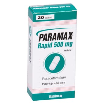 PARAMAX RAPID 500MG TBL 500MG N20