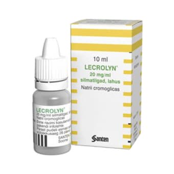 LECROLYN SILMATILGAD 20MG/ML 10ML