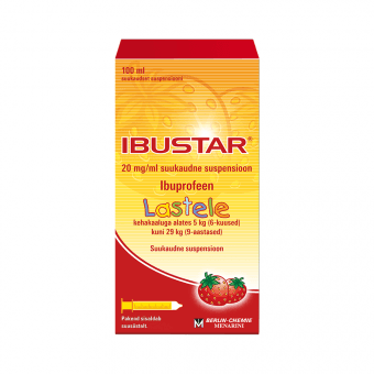 IBUSTAR SUUKAUDNE SUSP. 100MG/5ML 100ML N1