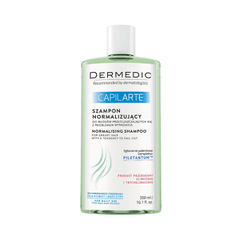 DERMEDIC normaliseeriv šampoon rasvastele juustele CAPILARTE 300 ml
