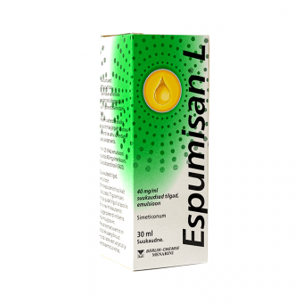 ESPUMISAN L SUUKAUD. TILGAD, EMULS. 40MG/ML 30ML N1