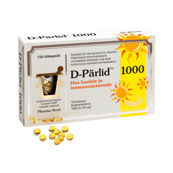 D-PÄRLID 1000 25MCG N120