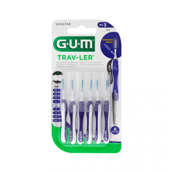 GUM travler 1,2mm hambavaheharjakesed N6