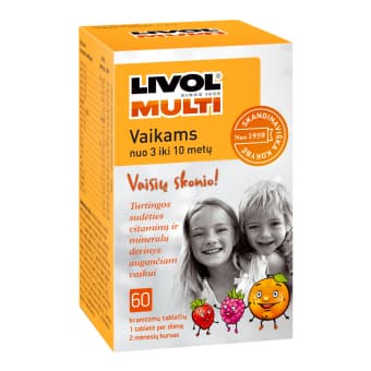 LIVOL MULTI KIDS TUTTI-FRUTTI TBL N60