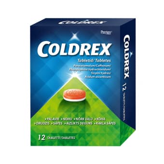 COLDREX TBL 500MG+5MG+20MG+30MG+25MG N12