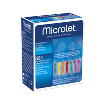 Lantsetid MICROLET ASCENSIA DIABETES CARE 200 tk