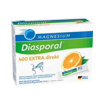 MAGNESIUM-DIASPORAL 400 EXTRA DIREKT GRAANULID 2,2G N20