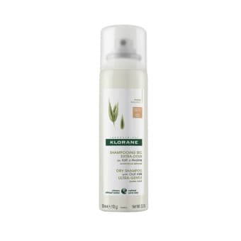 KLORANE'i pihustatav kaera kuivšampoon pruunidele/tumedatele juustele 150 ml