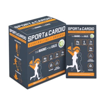 bioMagneesium ja bioKaalium SPORT & CARDIO, N14, 238g