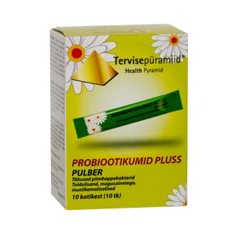 TERVISEPÜRAMIID PROBIOOTIKUMID PLUSS PULBER N10