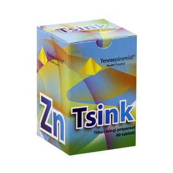 TERVISEPÜRAMIID TSINK 30MG TBL N60