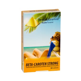 TERVISEPÜRAMIID BETA-CAROTEN STRONG TBL N30